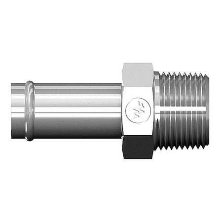 World Wide Fittings Hose Barb to Male Pipe Straight Hose Connector 4404X24X20